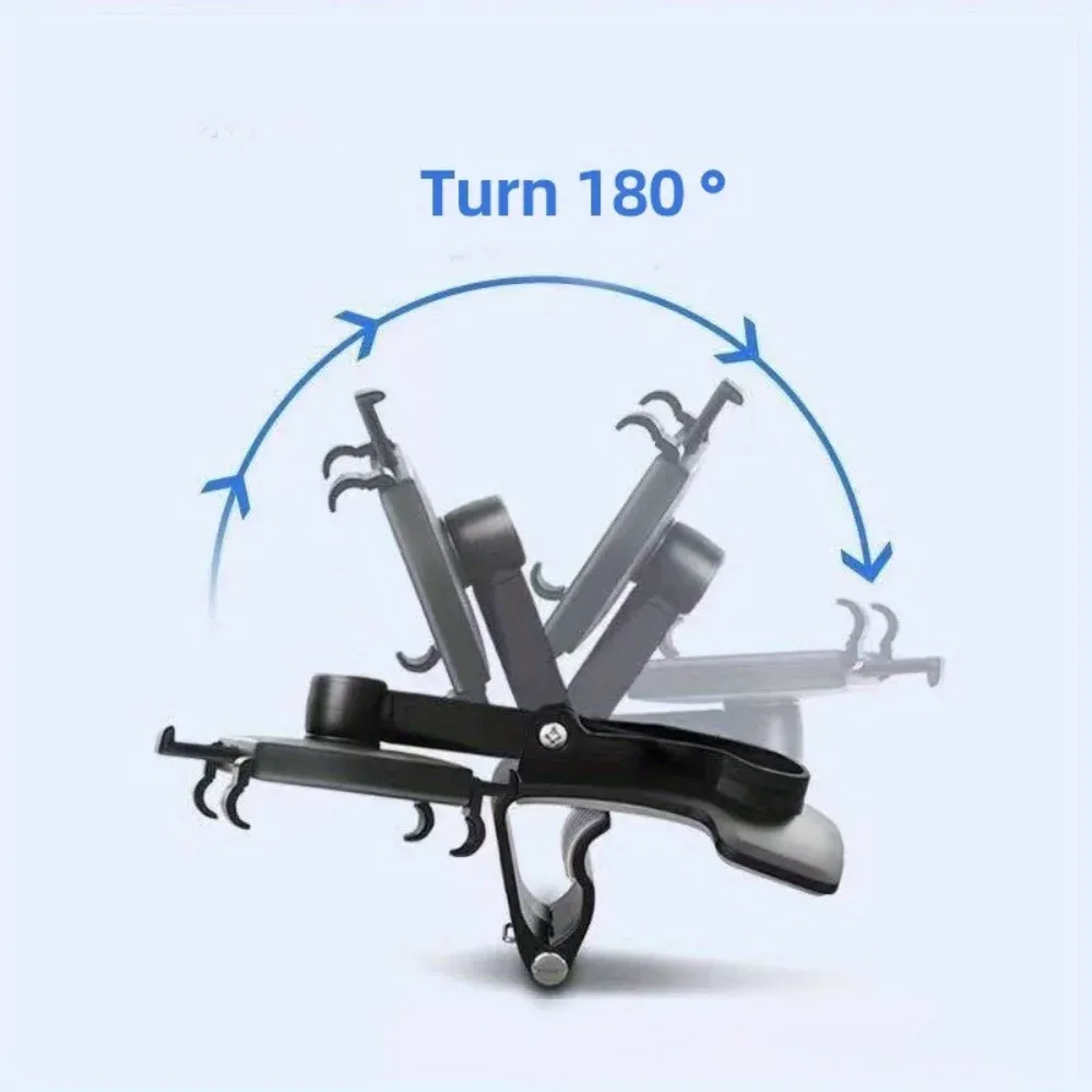 360° Rotating Universal Dashboard Car Phone Holder Mount for iPhone Samsung Xiaomi - Portable GPS Navigation Stand with Silicone Protection showcase 9