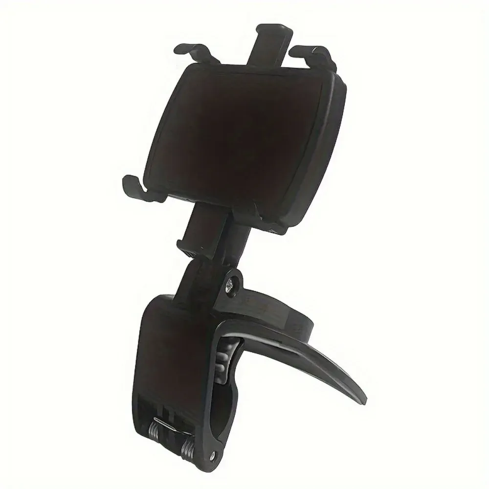360° Rotating Universal Dashboard Car Phone Holder Mount for iPhone Samsung Xiaomi - Portable GPS Navigation Stand with Silicone Protection showcase 10