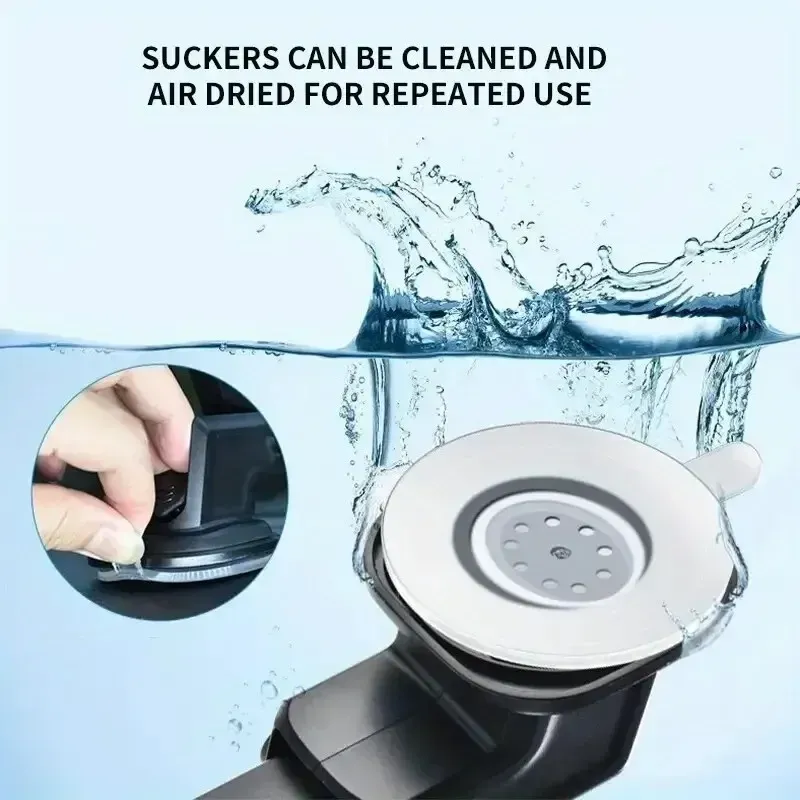 360° Rotatable Car Phone Mount Holder - Universal Windshield Suction Cup & Air Vent Stand for All Cellphones - Secure Stable Grip for Drivers showcase 10