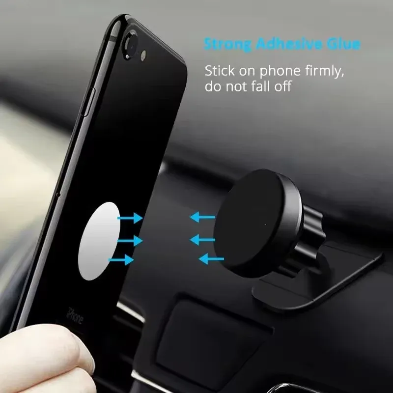 1/20Pcs Magnetic Metal Plate For Magnetic Car Phone Holder Universal Iron Sheet Sticker Stand Mobile Phone Magnet Holder Mount thumbnail 4