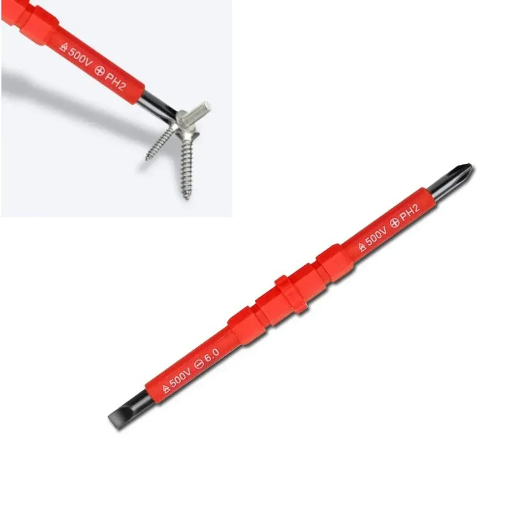 3Pcs Multi-Purpose Electrician Screwdriver Set with Magnetic Tip, PH1 PH2 Slotted Bits, Ergonomic Handle for Home & Professional Use showcase 8