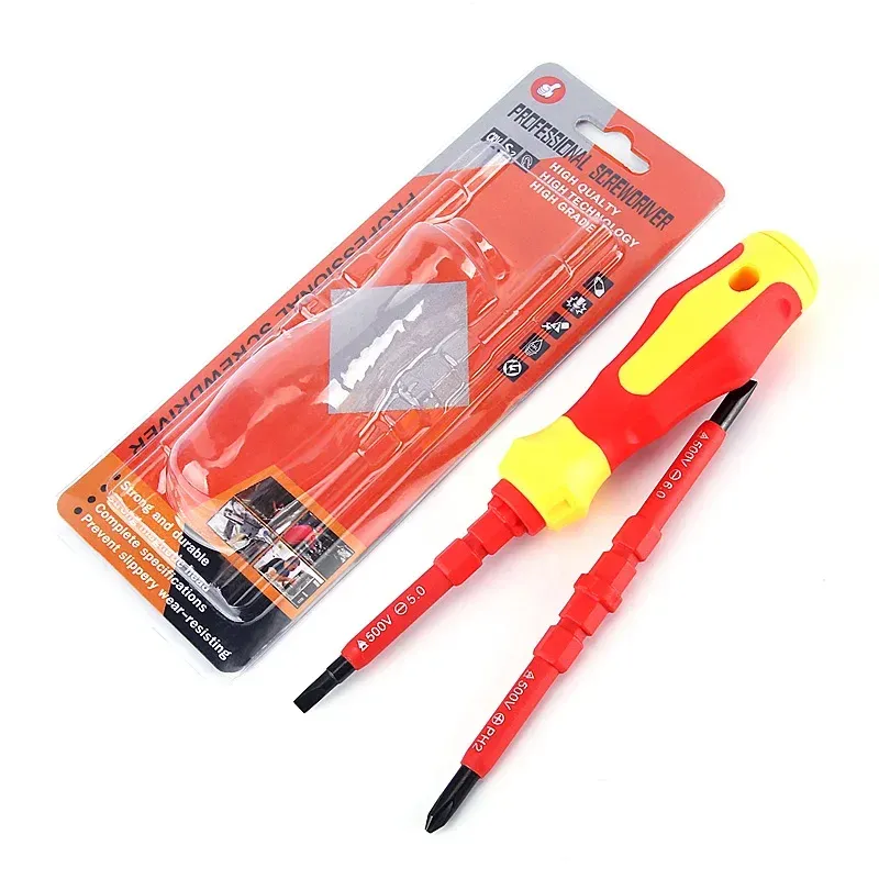 3Pcs Multi-Purpose Electrician Screwdriver Set with Magnetic Tip, PH1 PH2 Slotted Bits, Ergonomic Handle for Home & Professional Use showcase 10