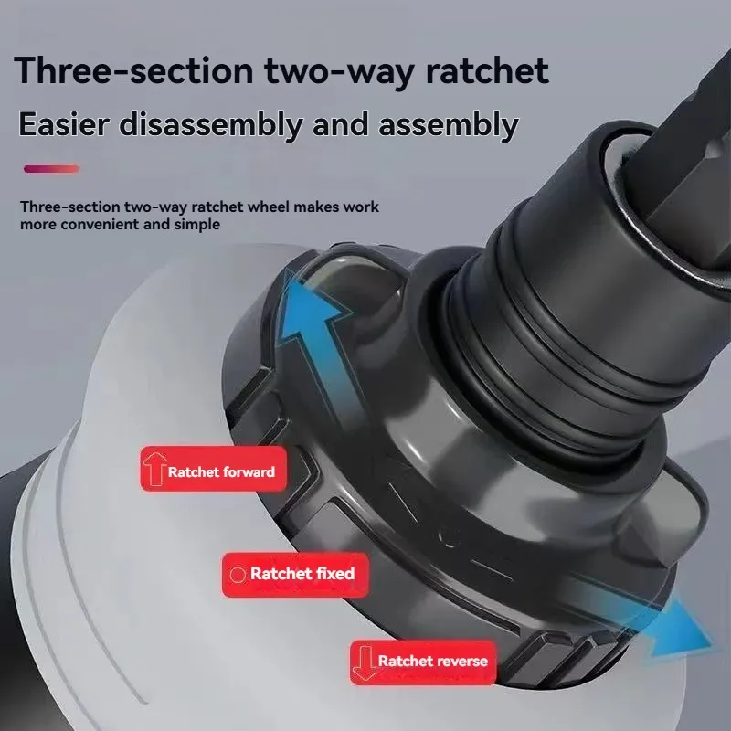 Mini Ratchet Screwdriver Set with Double-Ended Bit, CR-V Steel, Labor-Saving Dual-Purpose Tool for Home, Auto, and Appliance Repair thumbnail 5
