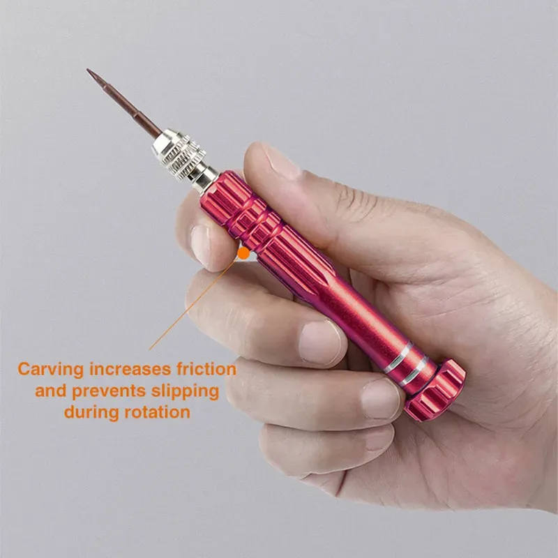 5-in-1 Multi-Function Screwdriver Set for Mobile Phone, Watch, Glasses Repair - Precision Disassembly Tool Kit for Notebooks and Electronics thumbnail 6