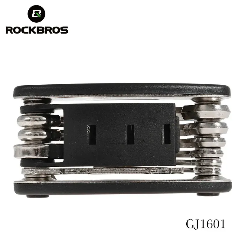 ROCKBROS 16-in-1 Bike Multi-Tool Kit: Portable Bicycle Repair Set with Hex Wrenches, Screwdrivers, and Spoke Key for Mountain Cycling Maintenance thumbnail 6