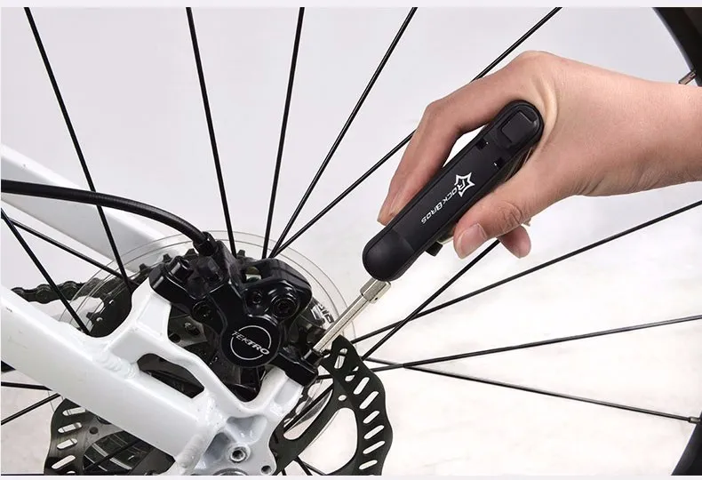 ROCKBROS 16-in-1 Bike Multi-Tool Kit: Portable Bicycle Repair Set with Hex Wrenches, Screwdrivers, and Spoke Key for Mountain Cycling Maintenance showcase 15