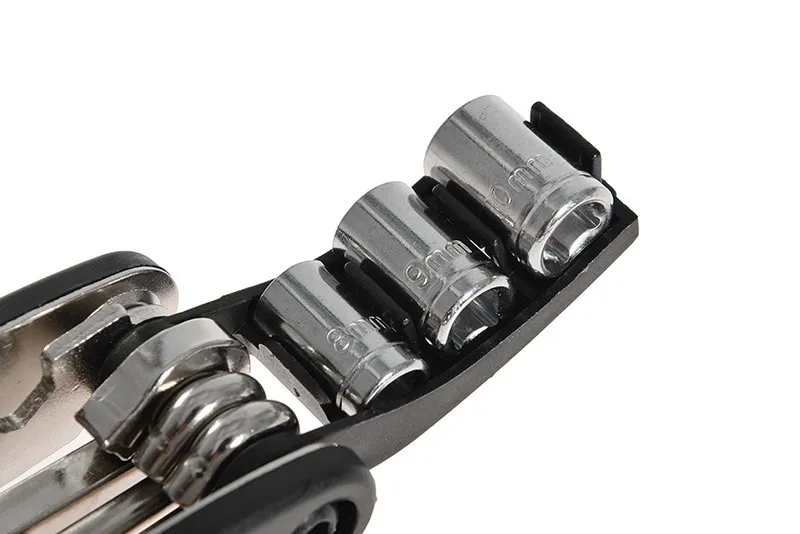 ROCKBROS 16-in-1 Bike Multi-Tool Kit: Portable Bicycle Repair Set with Hex Wrenches, Screwdrivers, and Spoke Key for Mountain Cycling Maintenance showcase 6