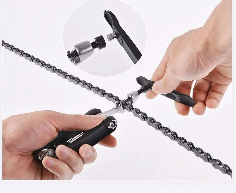 ROCKBROS 16-in-1 Bike Multi-Tool Kit: Portable Bicycle Repair Set with Hex Wrenches, Screwdrivers, and Spoke Key for Mountain Cycling Maintenance showcase 17