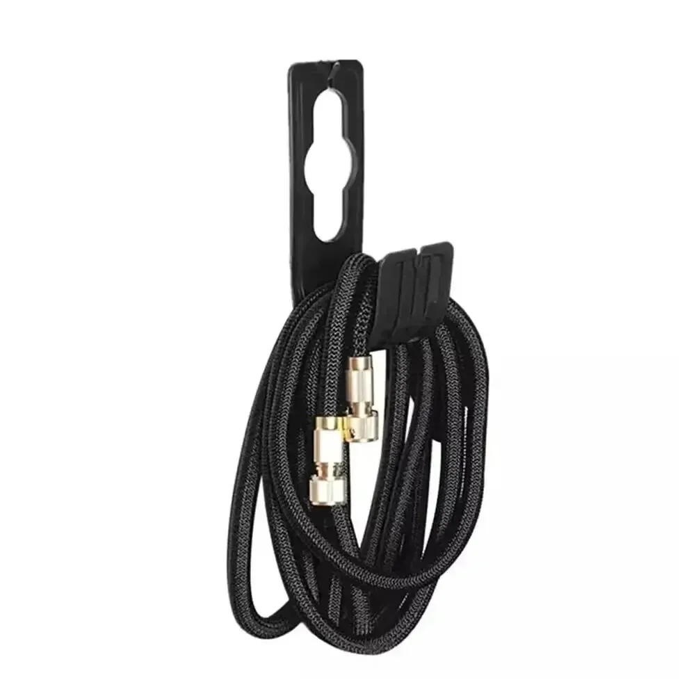 Portable Garden Hose Hook Holder - Adjustable Rack for Telescopic Water Pipes, Car Washing, and Garden Tap Storage - Durable Plastic Accessory showcase 6