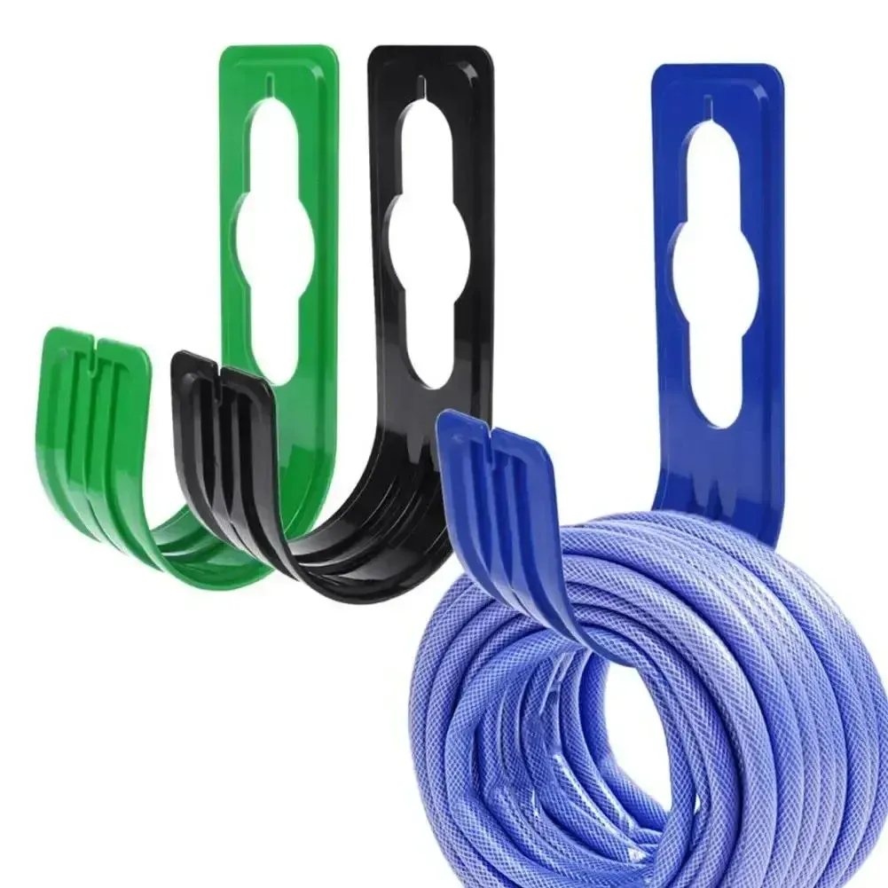Portable Garden Hose Hook Holder - Adjustable Rack for Telescopic Water Pipes, Car Washing, and Garden Tap Storage - Durable Plastic Accessory thumbnail 2
