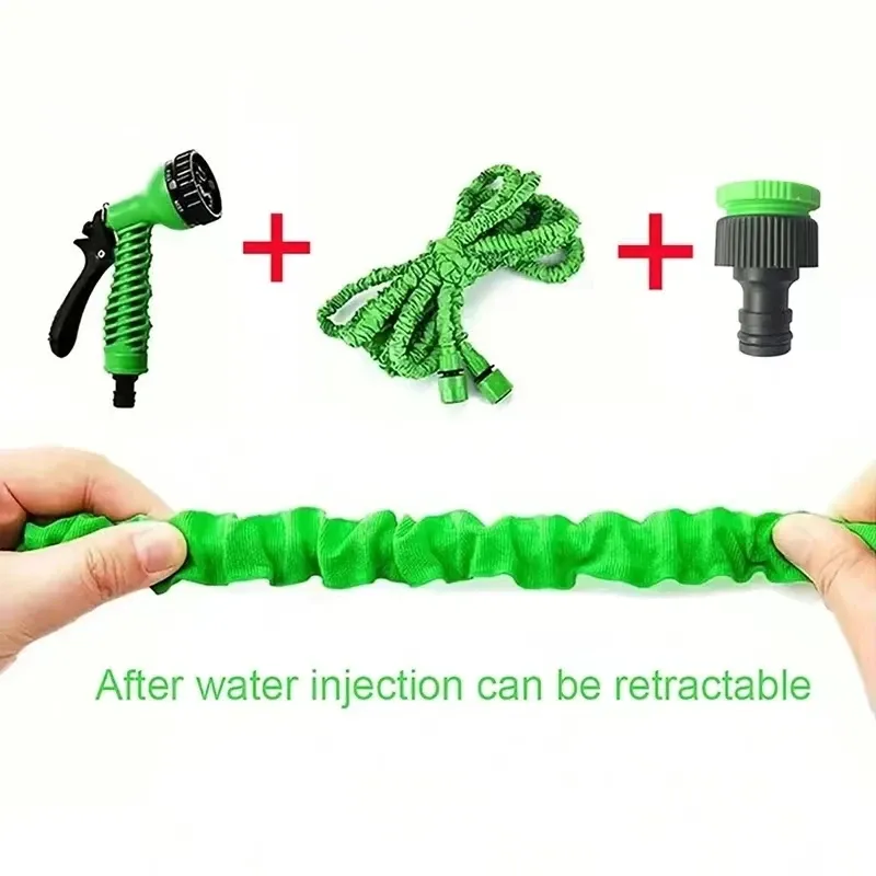 25-200FT Expandable Garden Hose, Lightweight & Durable Magic Water Hose with 7 Spray Patterns, Easy Storage for Home Garden, Car Wash, Pet Bathing thumbnail 2
