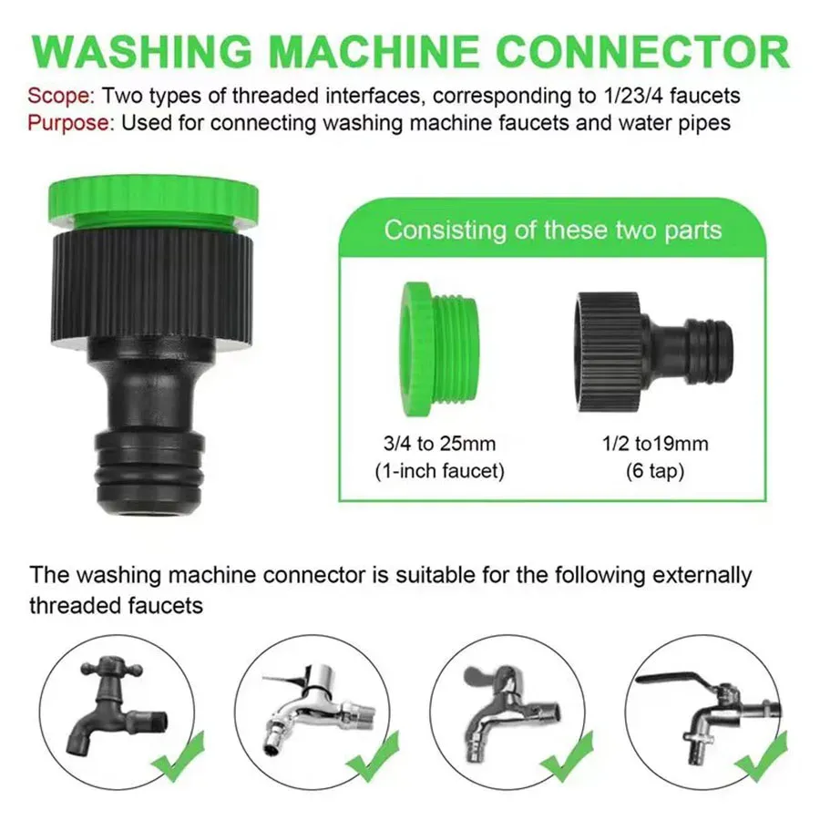 25-200FT Expandable Garden Hose, Lightweight & Durable Magic Water Hose with 7 Spray Patterns, Easy Storage for Home Garden, Car Wash, Pet Bathing showcase 10
