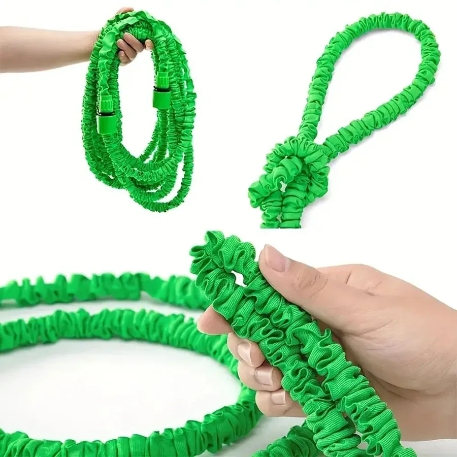 25-200FT Expandable Garden Hose, Lightweight & Durable Magic Water Hose with 7 Spray Patterns, Easy Storage for Home Garden, Car Wash, Pet Bathing showcase 5