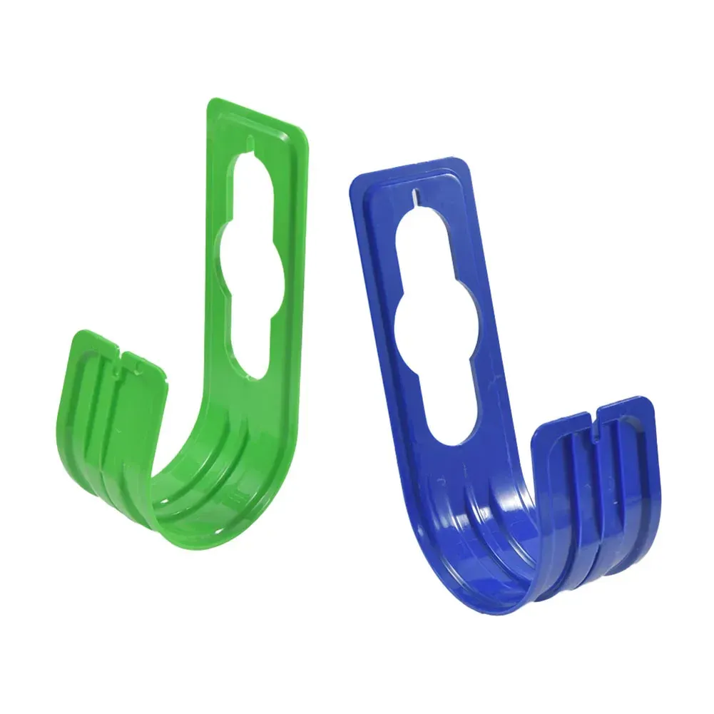 Garden Hose Holder Wall Mount Tap Organizer Rack - Durable Plastic for Agriculture, Car Wash, Lawns - Convenient Outdoor Water Pipe Storage thumbnail 5