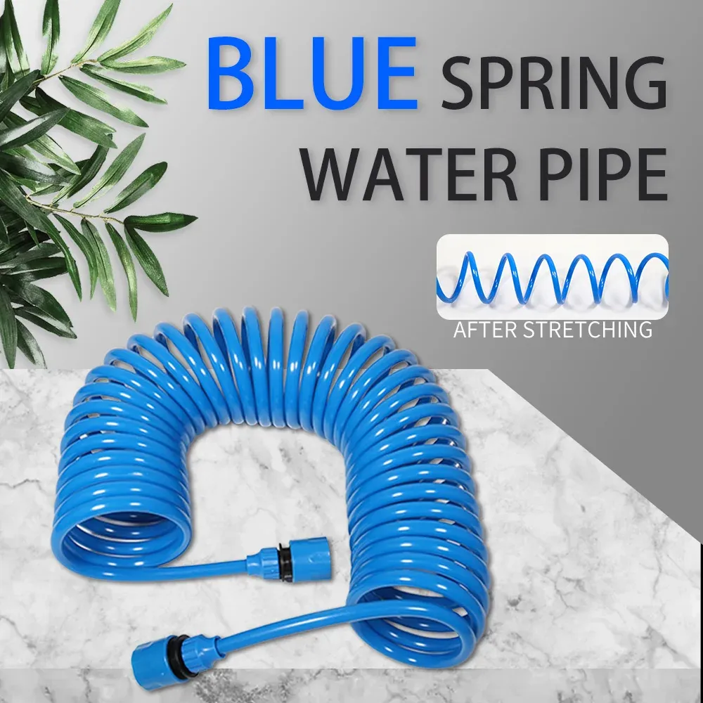 Expandable Retractable EVA Garden Hose 10/15m, Portable Curly Magic Water Pipe for Car Wash, Flower Lawn Watering, Lightweight & Kink-Resistant showcase 2