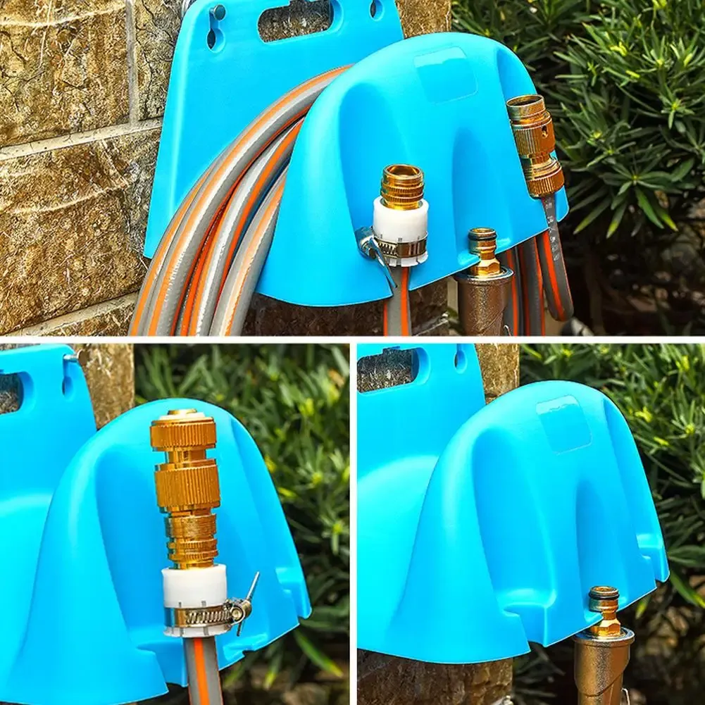 Wall Mounted Garden Hose Holder Rack - Durable PP Plastic Organizer for Irrigation Pipes, Tidy Storage Solution for Gardens & Patios showcase 15