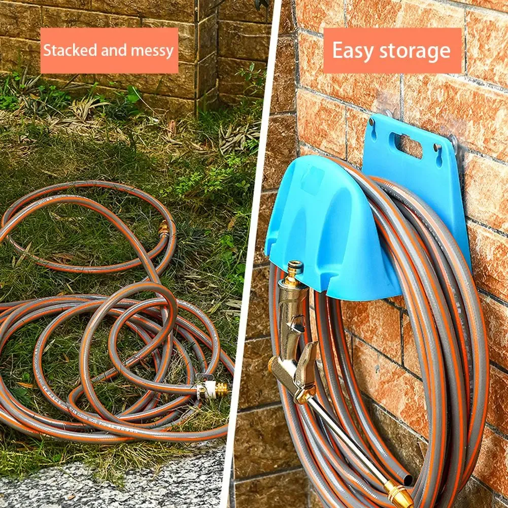 Wall Mounted Garden Hose Holder Rack - Durable PP Plastic Organizer for Irrigation Pipes, Tidy Storage Solution for Gardens & Patios showcase 14