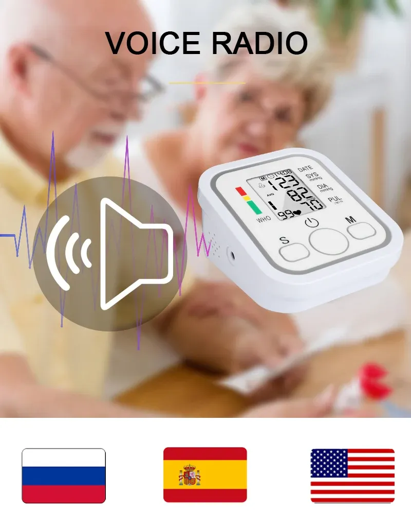 Automatic Digital Upper Arm Blood Pressure Monitor - Accurate BP Meter & Pulse Measurement for Home Use showcase 9