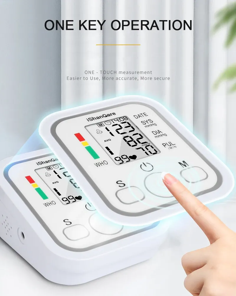 Automatic Digital Upper Arm Blood Pressure Monitor - Accurate BP Meter & Pulse Measurement for Home Use showcase 5