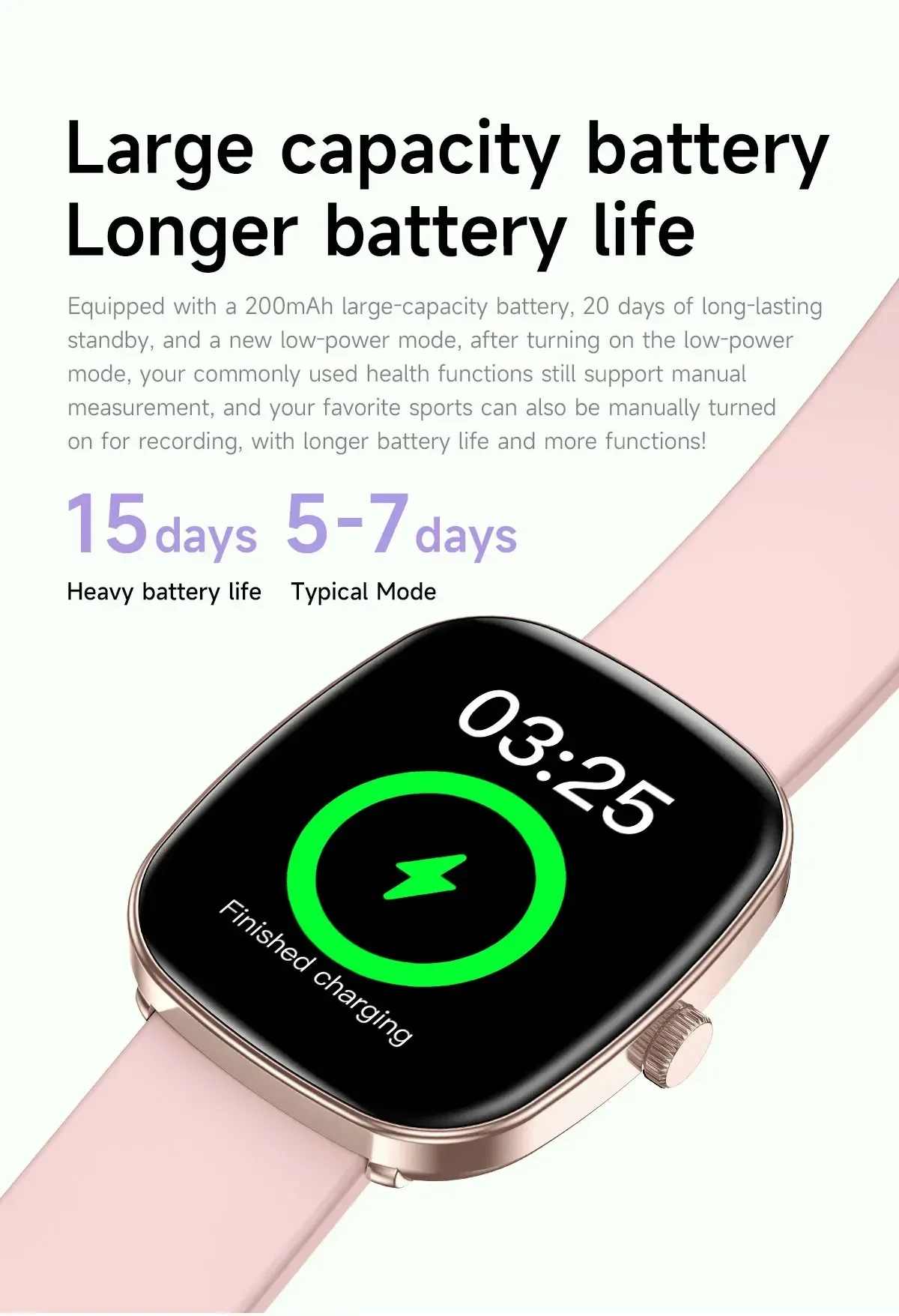 T99 Promax Smart Watch for Men & Women: 1.83" HD Color Screen, Bluetooth Calls, Health Monitoring (Blood Oxygen/Pressure), Fitness Tracker, IP67 Waterproof, Compatible with Android & iOS showcase 14