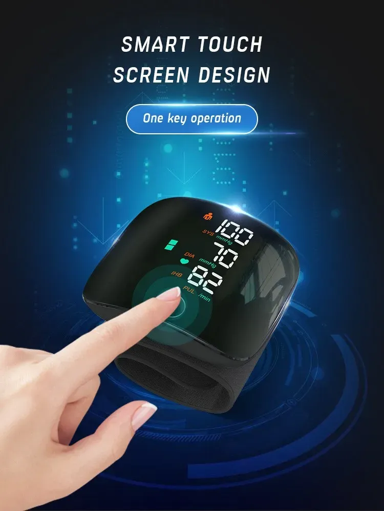 Rechargeable Voice Blood Pressure Monitor - Digital Tensiometro for Home Health, English Voice Output, Accurate Sphygmomanometer for Seniors and Adults showcase 15