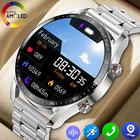 Smart Watch for Men - 1.53" Full HD Touchscreen, ECG+PPG, Multi-Sport Modes, Bluetooth Calling, IP67 Waterproof, Business Style Smartwatch with Fitness Tracker