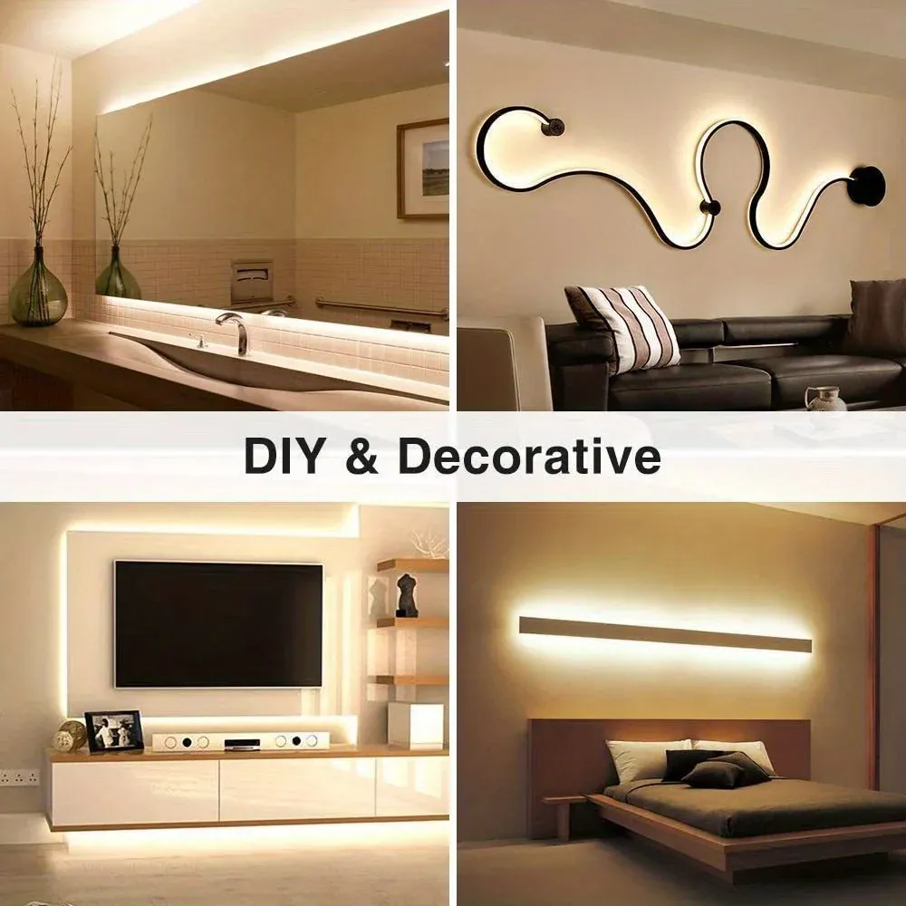 Dimmable LED Neon Strip Light with Touch Sensor, USB Powered 5V Silicone Rope Light, IP67 Waterproof Flexible Neon Sign Tape for Home Decor, TV Backlight, Outdoor Use showcase 8