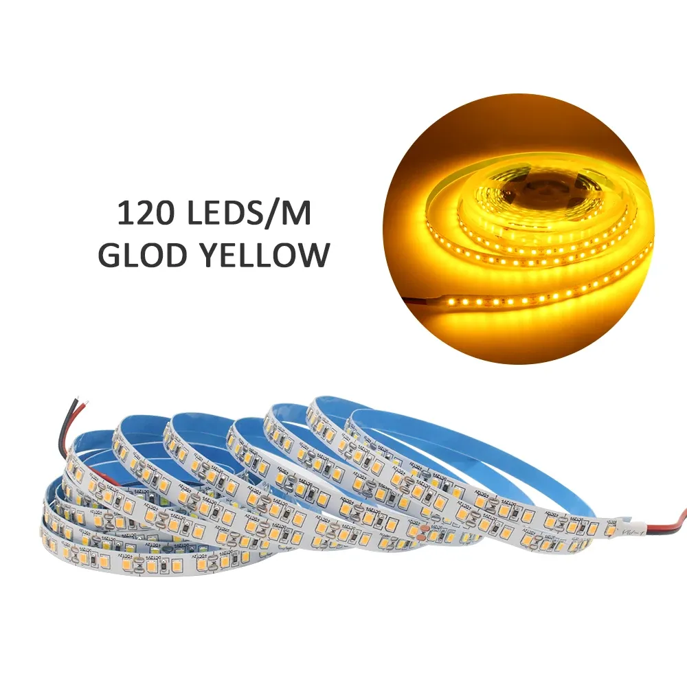 Flexible 12V LED Strip Lights SMD 2835, 120/240 LEDs/M, Warm White, 1M-5M Length, Indoor Home Decor & Accent Lighting showcase 2