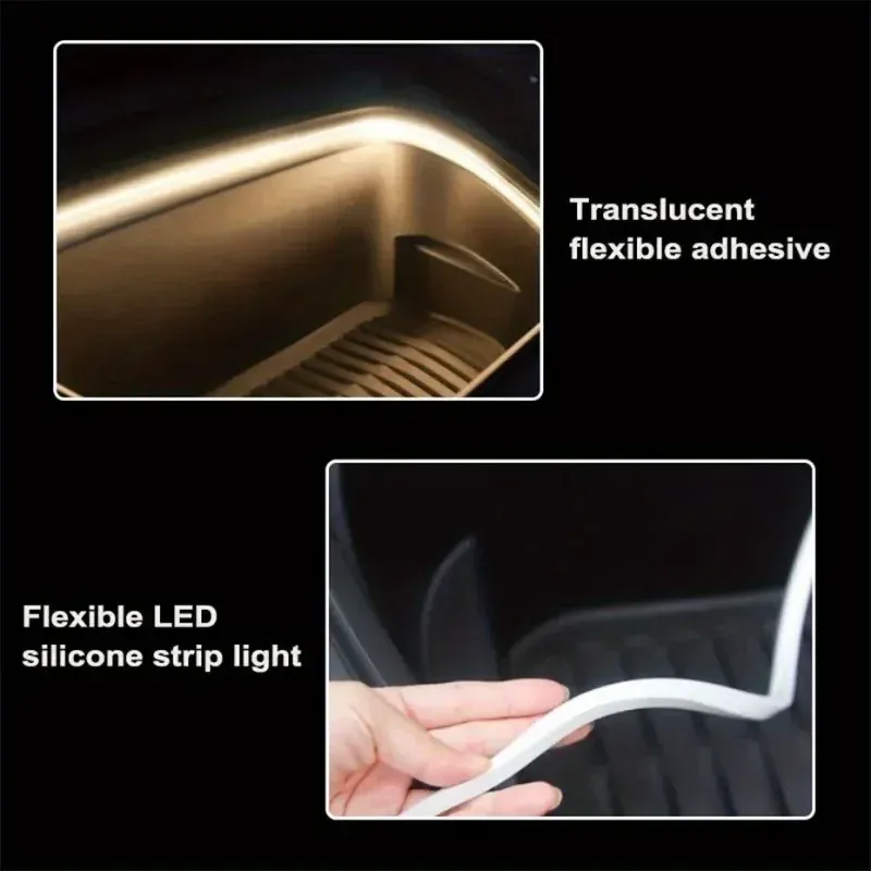 Waterproof LED Trunk Light Strip - Automatic Sensing Tailgate Ambient Interior Lighting for Cars, Flexible Design, Easy Installation showcase 8