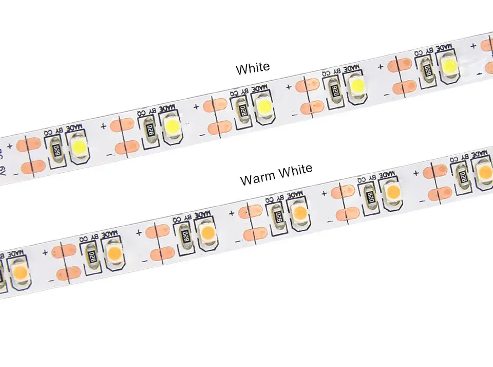 DC 5V USB LED Strip Lights 2835/5050 SMD, White/RGB, Flexible Tape for TV Background, Home Decor, Computer, Laptop, Car - 1-15m showcase 3