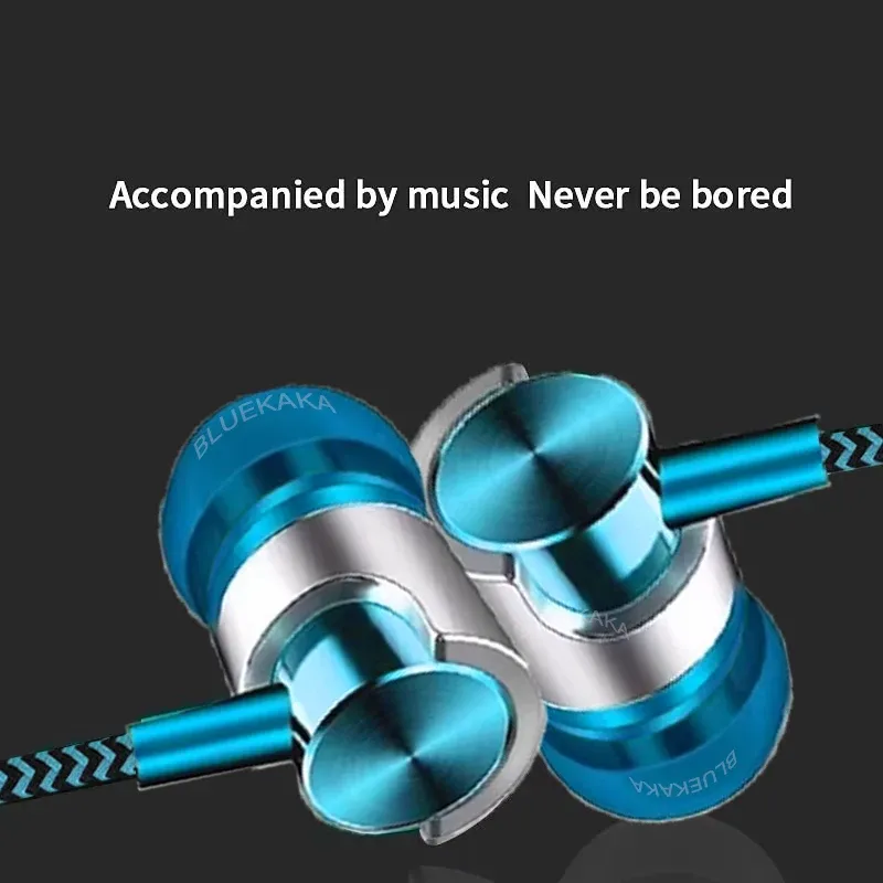 Wired In-Ear Earphones with Microphone, HiFi Stereo Noise Cancellation Headphones for Music, Gaming, Sports - Compatible with Phone, MP3, MP4 thumbnail 4
