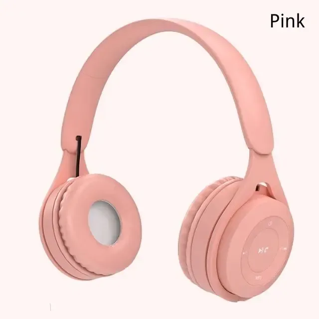 Macaron Wireless Bluetooth Headphones with Mic - Stereo Headband Gaming Headset for Mobile Tablet, Gamer Girl Gift, 6-Hour Playtime, 200mAh Battery, 3.5mm Audio Port showcase 8