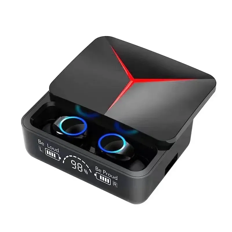 M90 TWS Wireless Headphones with Mic, Bluetooth 5.3 Touch Control Earbuds, Hifi Stereo Gaming Headset, Sport Earphones for Smartphones thumbnail 5