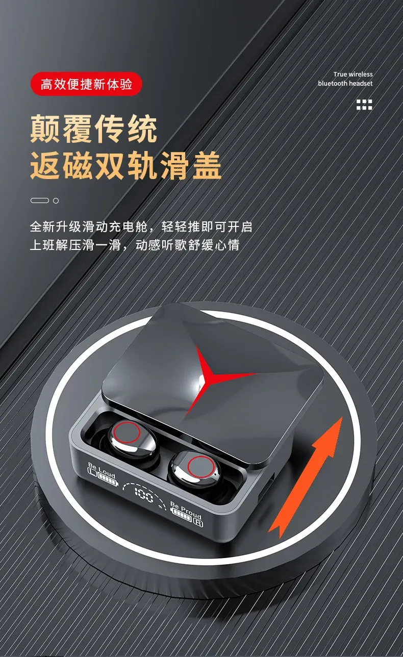 M90 TWS Wireless Headphones with Mic, Bluetooth 5.3 Touch Control Earbuds, Hifi Stereo Gaming Headset, Sport Earphones for Smartphones showcase 6