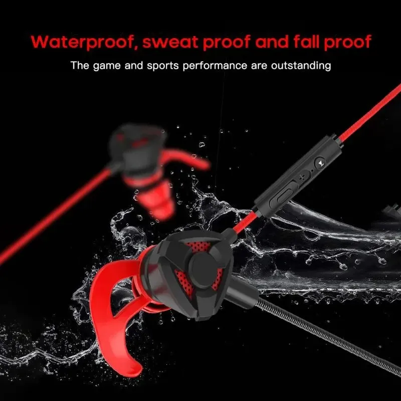 Wired Gaming Earbuds with Microphone, Universal 3.5mm In-Ear Headphones for PS4, PC, Laptop, Mobile - Immersive Sound for PUBG, CS:GO showcase 3
