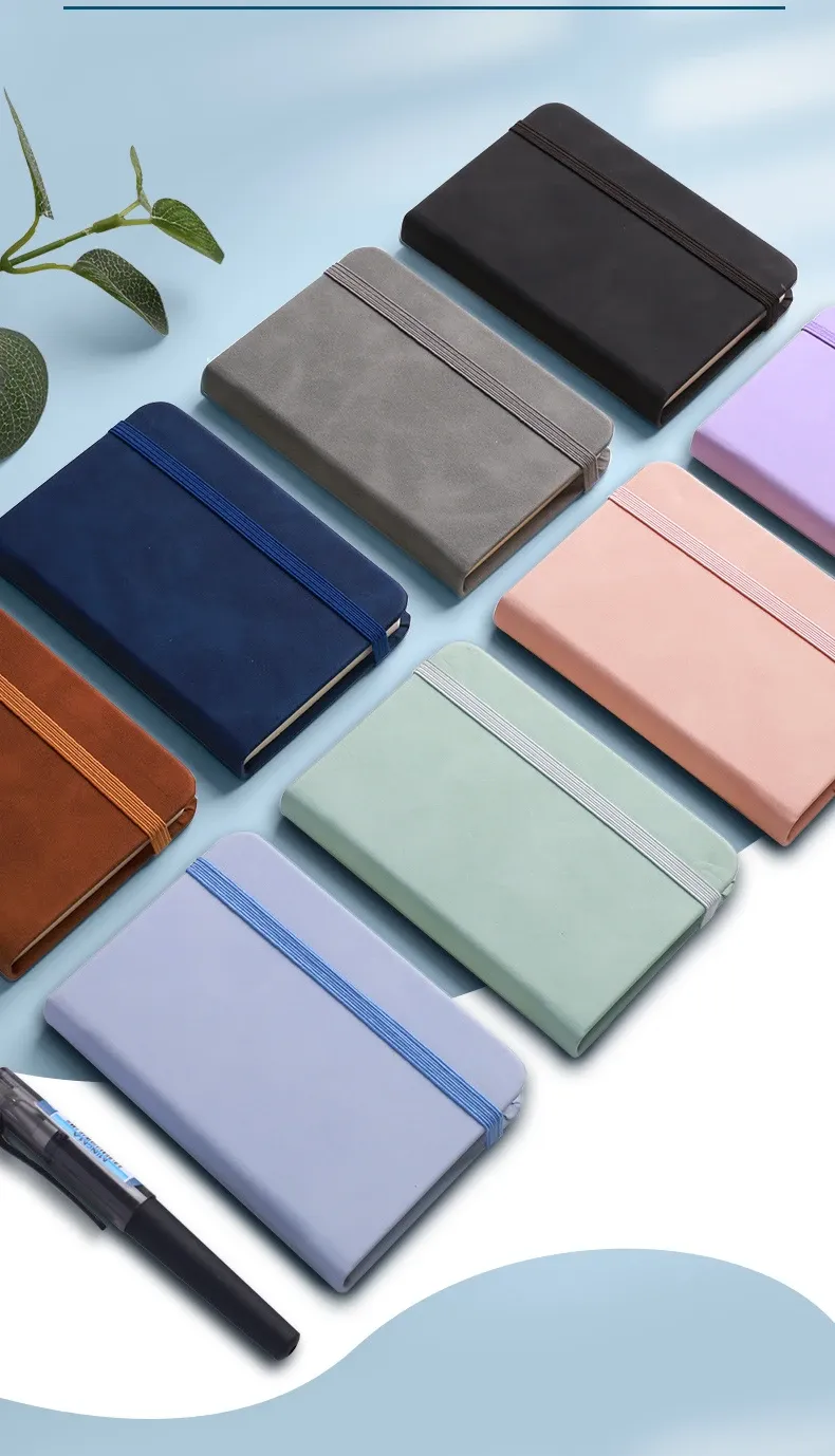 Mini A7 Pocket Notebook, Portable Waterproof Leather-Feel Notepad for School Supplies, Travel, and Daily Notes showcase 6