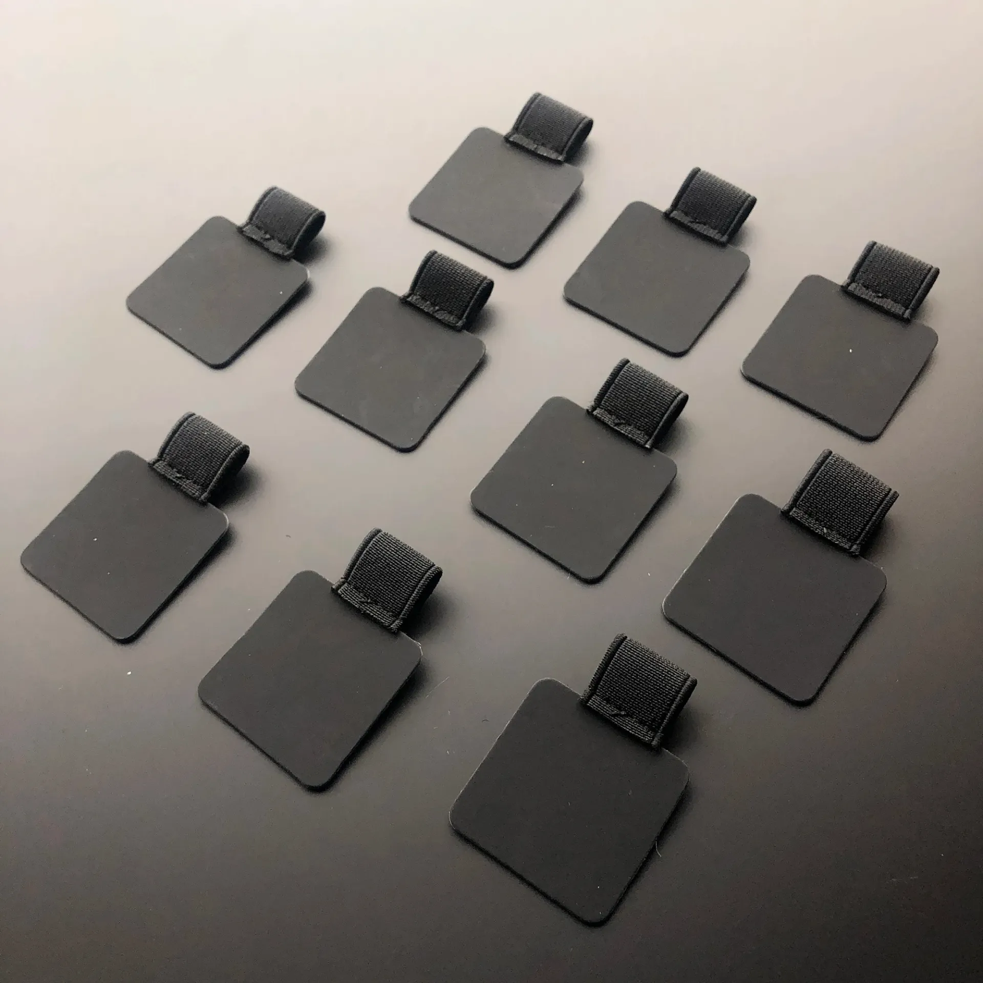 10 Pack Elastic Pen Loop Holder - Self-Adhesive PU Leather Clip for Notebooks, Journals, Planners - Secure Pencil Attachment for Students & Professionals