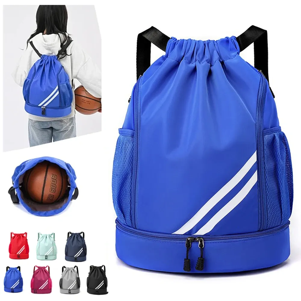 Waterproof Basketball Backpack - 20L Nylon Sport Bag for Fitness, Hiking, Swimming, Travel - Unisex Outdoor Gear
