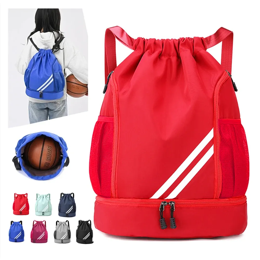 Waterproof Basketball Backpack - 20L Nylon Sport Bag for Fitness, Hiking, Swimming, Travel - Unisex Outdoor Gear showcase 1