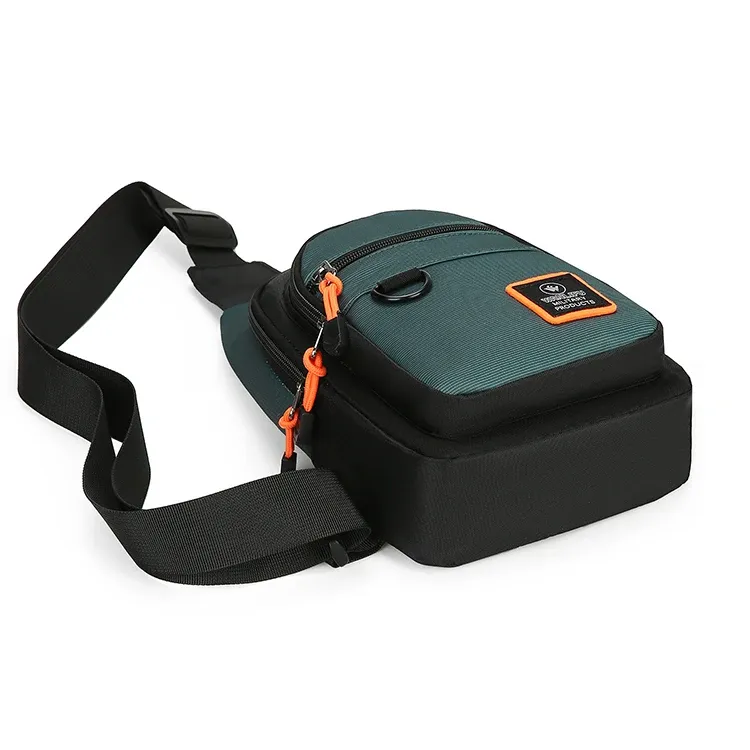 Men's Waterproof Outdoor Hiking Shoulder Crossbody Bag - Versatile Sports Travel Backpack Chest Bag for Cycling & Adventures showcase 3