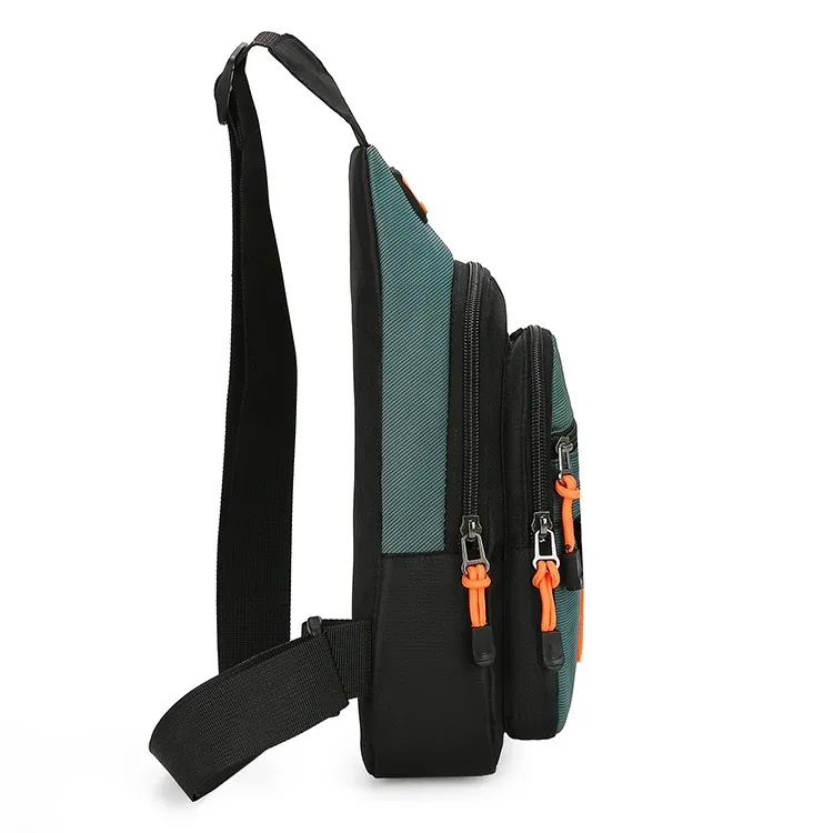 Men's Waterproof Outdoor Hiking Shoulder Crossbody Bag - Versatile Sports Travel Backpack Chest Bag for Cycling & Adventures showcase 1