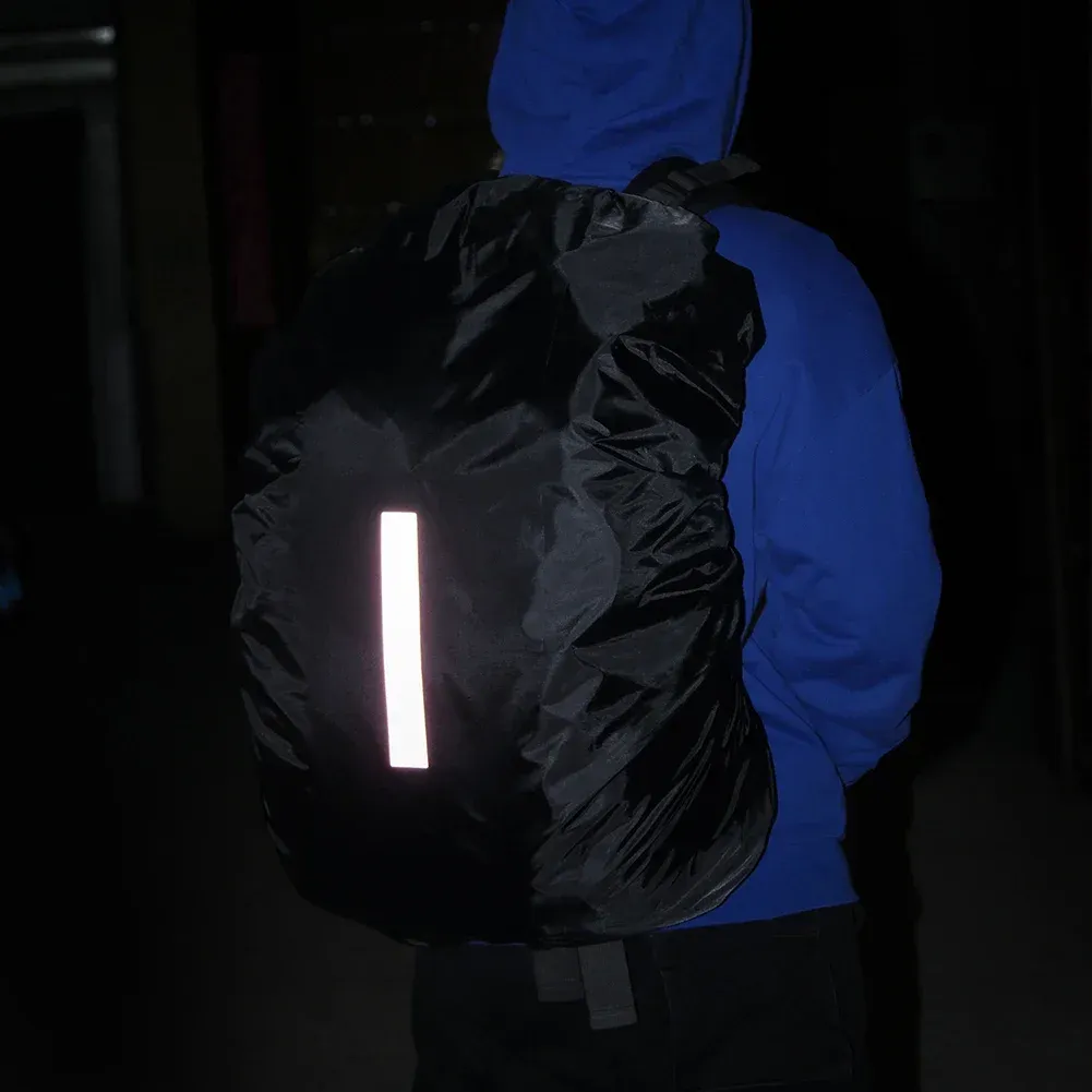 Waterproof Backpack Rain Cover - Ultralight, Reflective Protector for Outdoor Travel, Hiking, Camping, School Bags