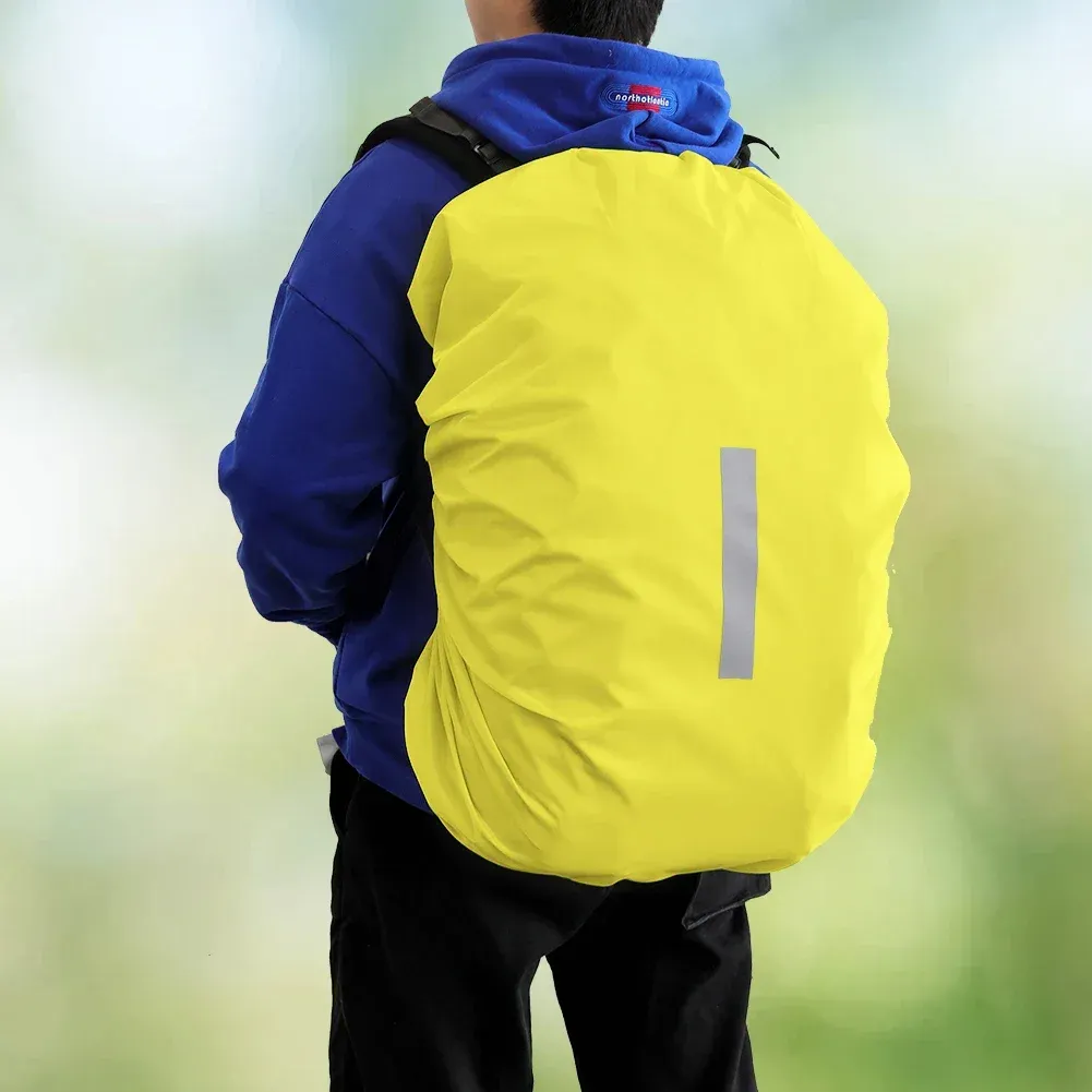 Waterproof Backpack Rain Cover - Ultralight, Reflective Protector for Outdoor Travel, Hiking, Camping, School Bags showcase 3
