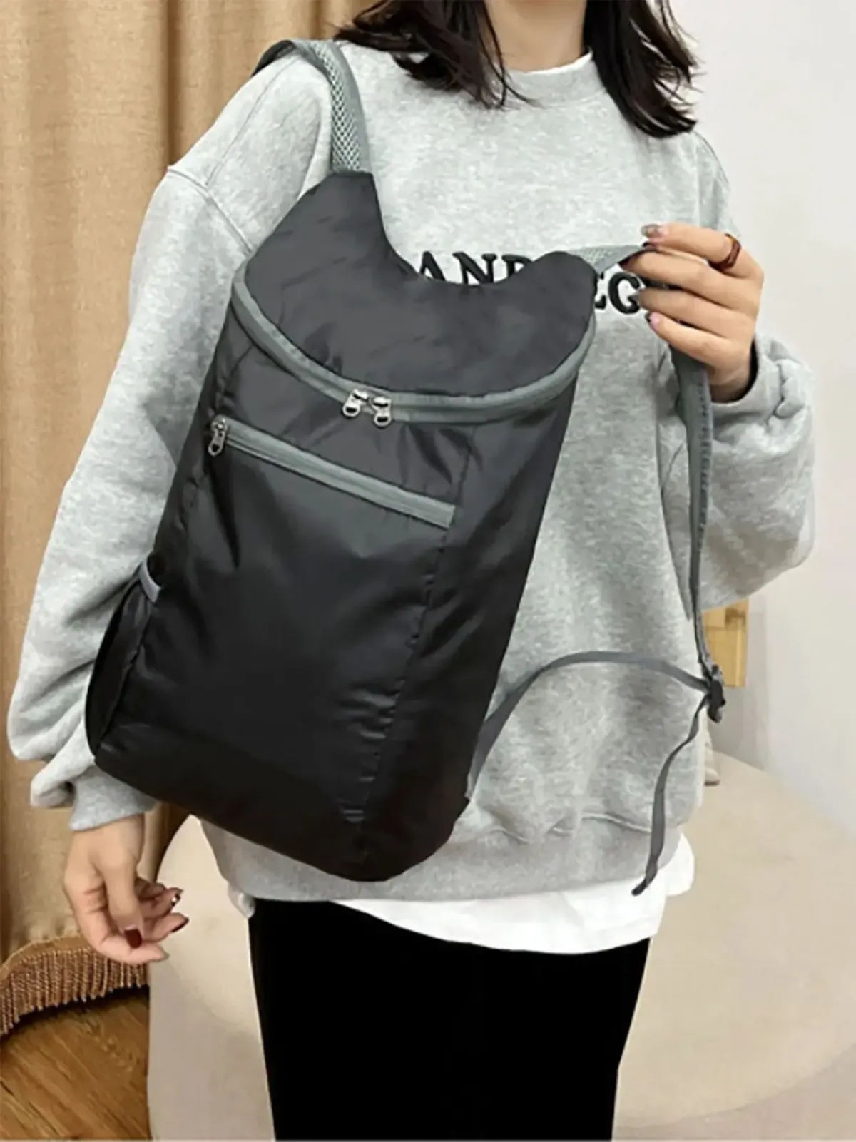 Weekend Travel Bag Foldable Waterproof Backpack Large Capacity Lightweight Tear-Resistant Business Sports Duffle Bag for Men Women showcase 6
