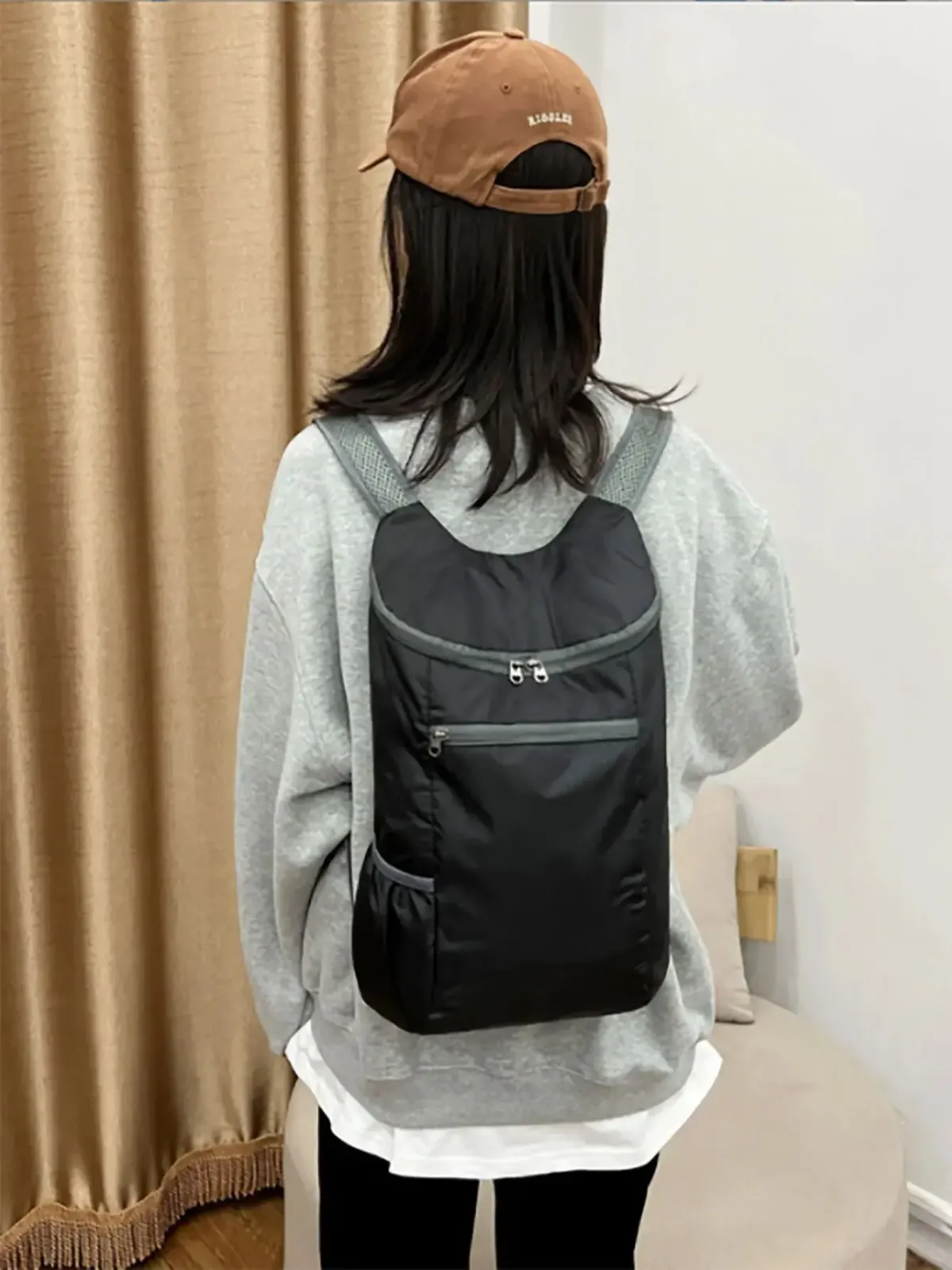 Weekend Travel Bag Foldable Waterproof Backpack Large Capacity Lightweight Tear-Resistant Business Sports Duffle Bag for Men Women showcase 3