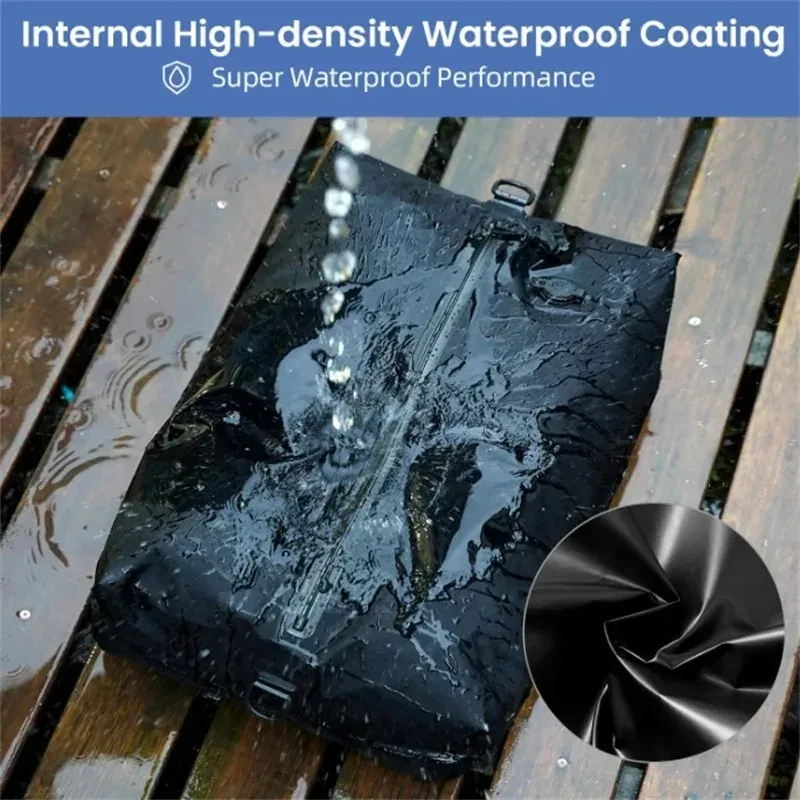 17L Vacuum Compression Storage Bag with Air Pump - Reusable Travel Backpack Luggage Organizer for Clothing, Space Saving thumbnail 5