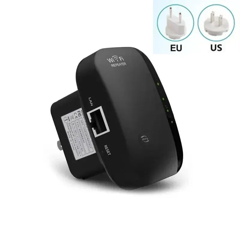 Wireless WiFi Extender Repeater Booster - Small Steamed Bun Network Amplifier for Home Router, 300Mbps High-Speed Internet Signal Extension, Easy Setup with AP Mode, Universal Compatibility showcase 7