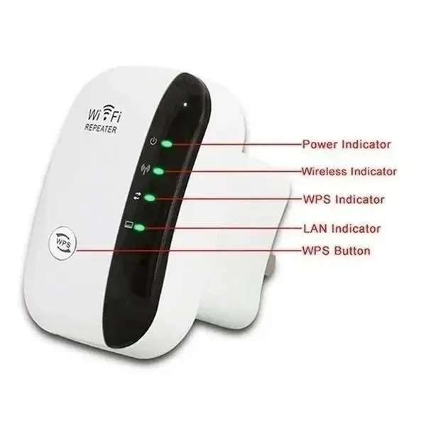 Wireless WiFi Extender Repeater Booster - Small Steamed Bun Network Amplifier for Home Router, 300Mbps High-Speed Internet Signal Extension, Easy Setup with AP Mode, Universal Compatibility showcase 13