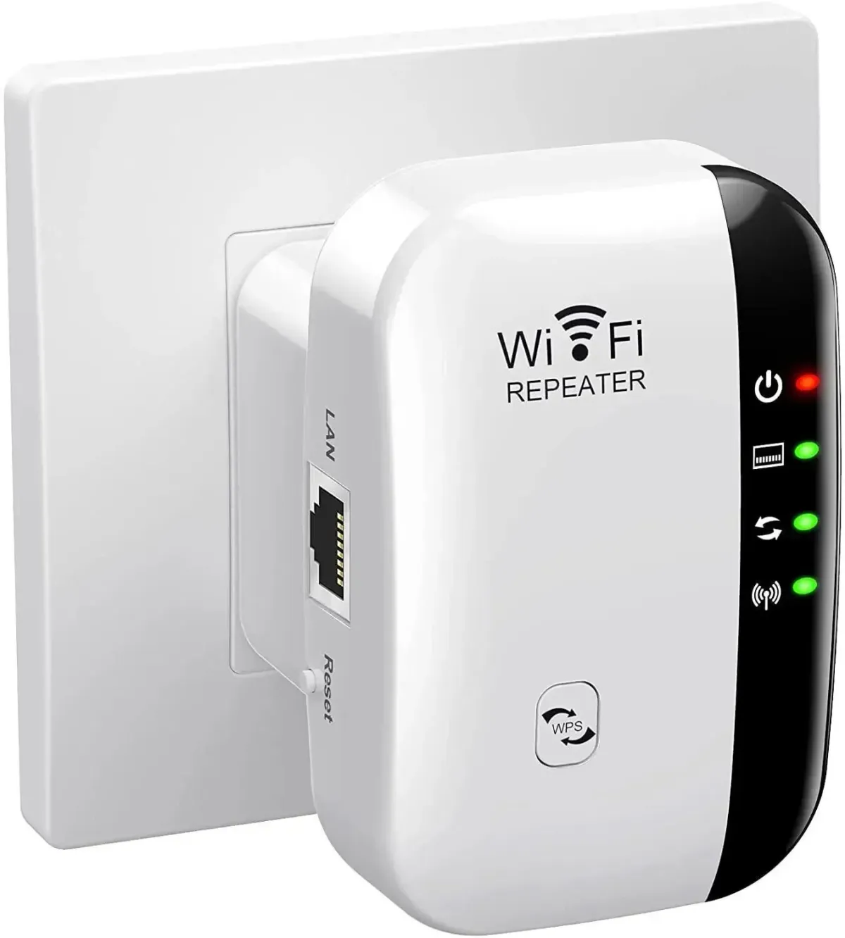 Wireless WiFi Extender Repeater Booster - Small Steamed Bun Network Amplifier for Home Router, 300Mbps High-Speed Internet Signal Extension, Easy Setup with AP Mode, Universal Compatibility showcase 14