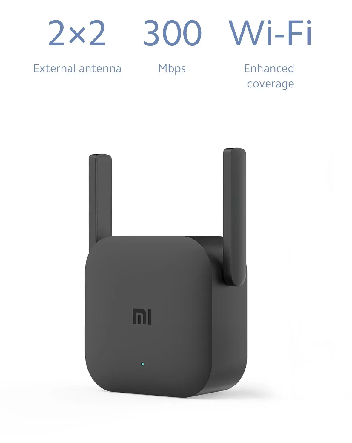 Xiaomi Pro 300Mbps WiFi Extender Booster with Dual Antennas, 2.4G Wireless Repeater for Enhanced Home Router Signal Amplification showcase 7